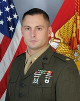Major Austin W. Singhoffer, Inspector-Instructor, Company C, 1st Battalion, 24th Marines