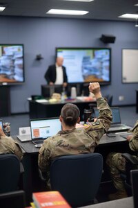 Students Challenge Themselves at the Sergeants Major Academy