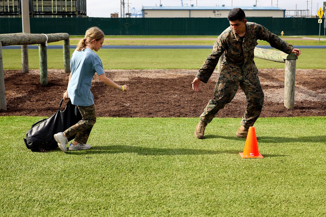 Blount Island Command Marine for a Day activities Oct. 5, 2024, at Marine Corps Support Facility Blount Island in Florida.