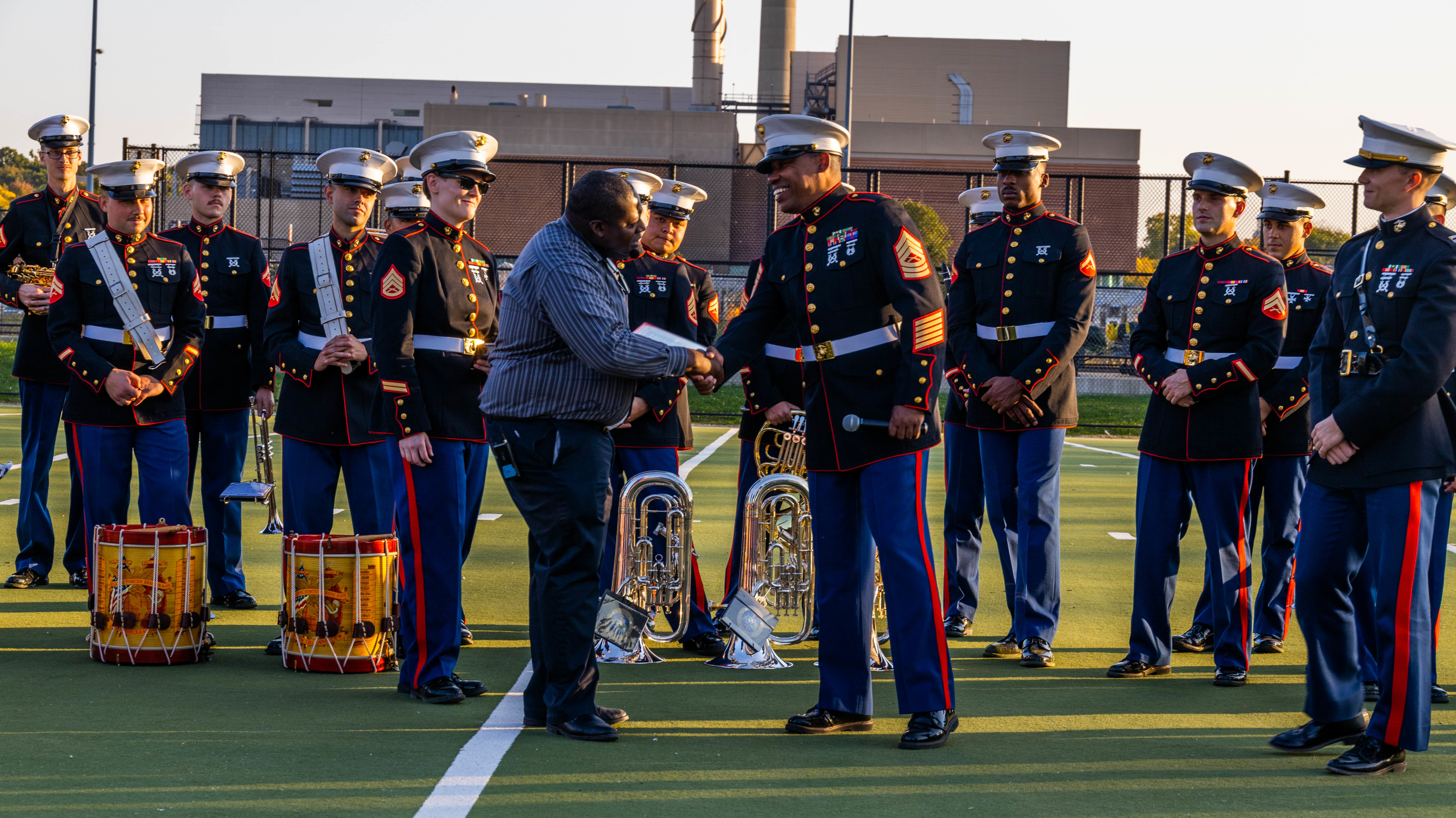 Marine Forces Reserve Band Tours Wisconsin UW Madison