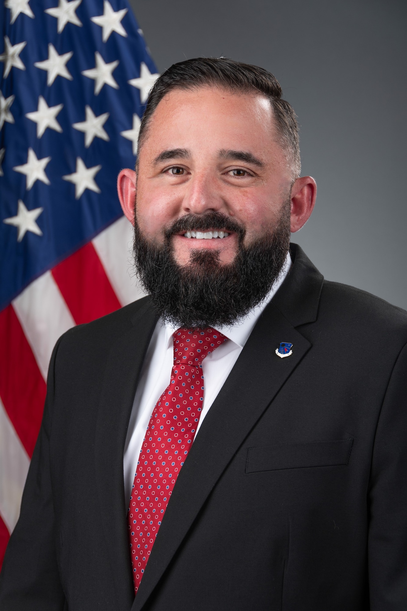 Arnold Engineering Development Complex Junior Force Council Civilian Vice President Jason Layne. (U.S. Air Force photo by Keith Thornburgh)
