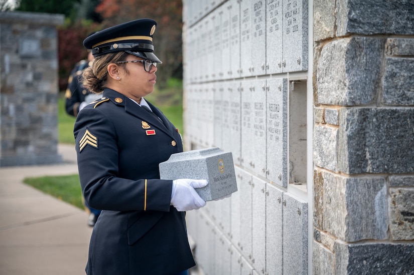 CTNG assists with the interment of three unclaimed veteran cremains