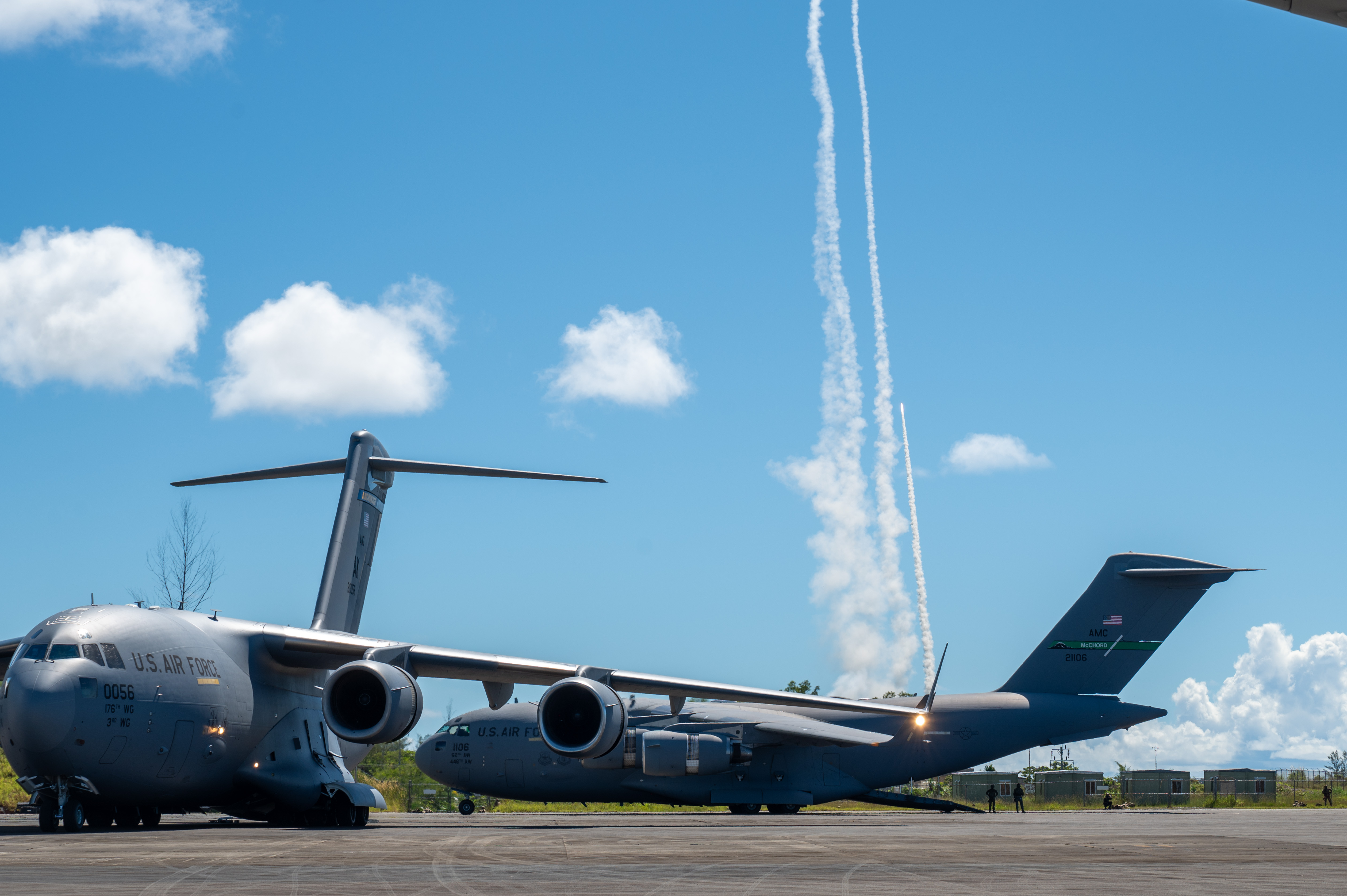 U.S. military conducts airfield seizure exercise, demonstrates