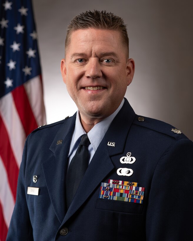 Lt Col Dustin Doyle Official Service Dress Photo