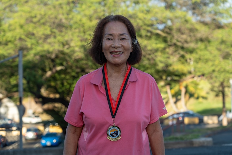 Honolulu District staff and family members participated in the District’s 30th Annual Fun Run/Walk and Safety Day October 18, 2024. The winners of the 2.5-mile walk were Julie Rohrer (1st - pictured), Kent Tamai (2nd), and Kathleen Abille (3rd) (from Pacific Ocean Division).