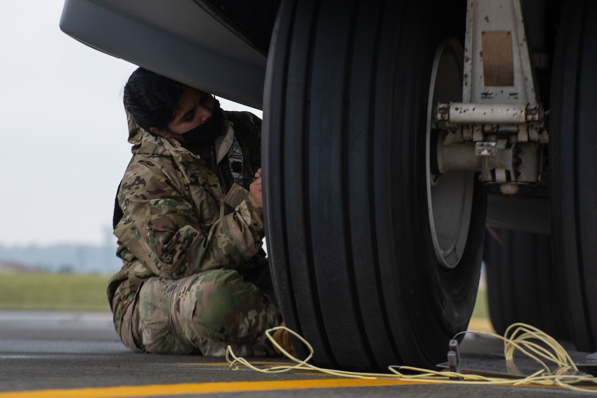 374 AMXS practices loading countermeasure equipment for BM