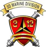 Official command insignia for 3d Battalion, 12th Marine Littoral Regiment
