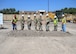 Military and civilian leaders pose for new Dental Clinic's groundbreaking ceremony