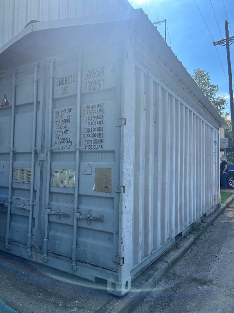 Photo of an ISO-Type Container