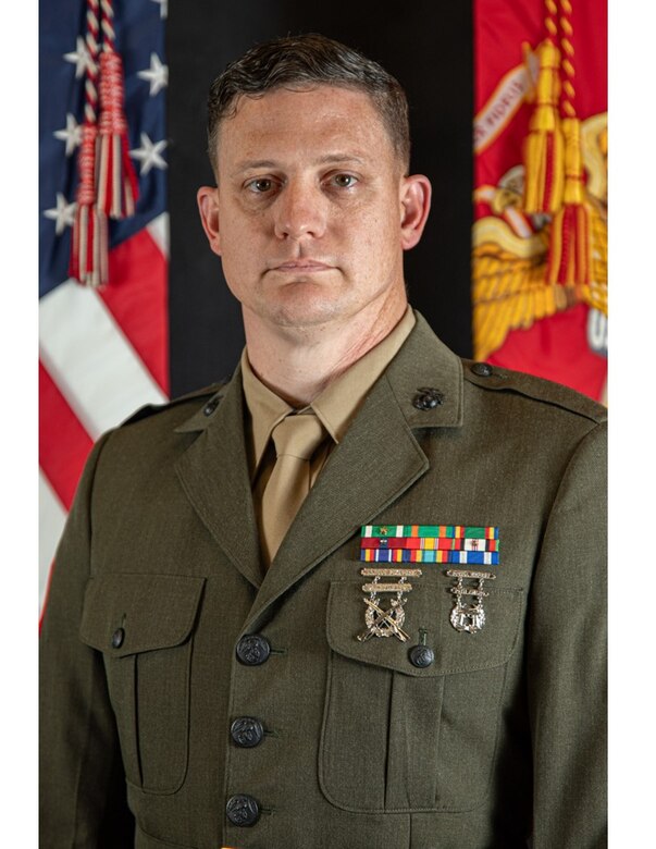 MSgt. Matthew Koscheski serves as the Instrument Repair Technician for Marine Forces Reserve Band.