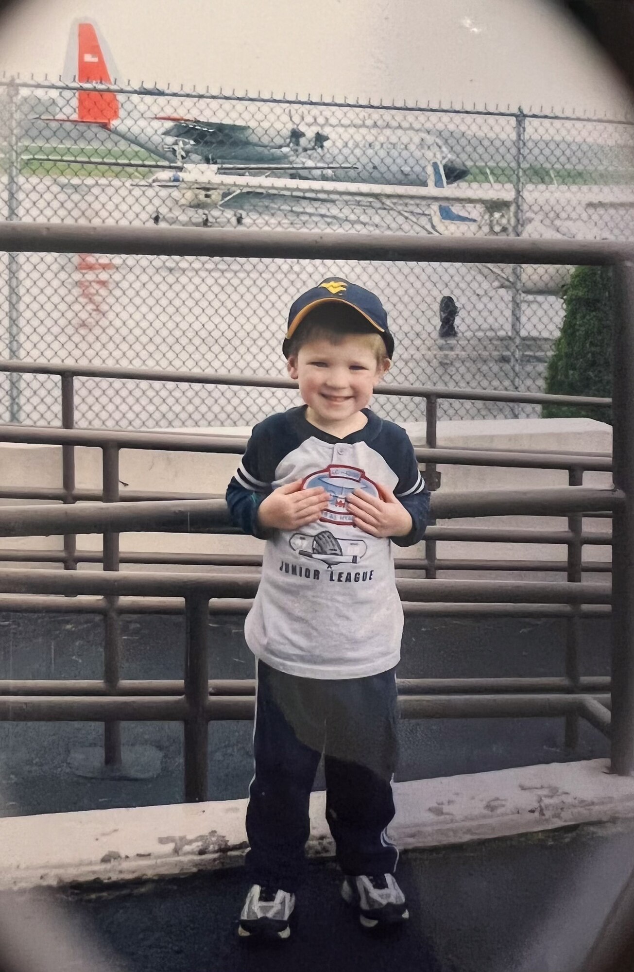 Murphy kept that patch throughout his life, promising to join the Air National Guard in his future.