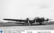 An early version of the Boeing B-17 "Flying Fortress".