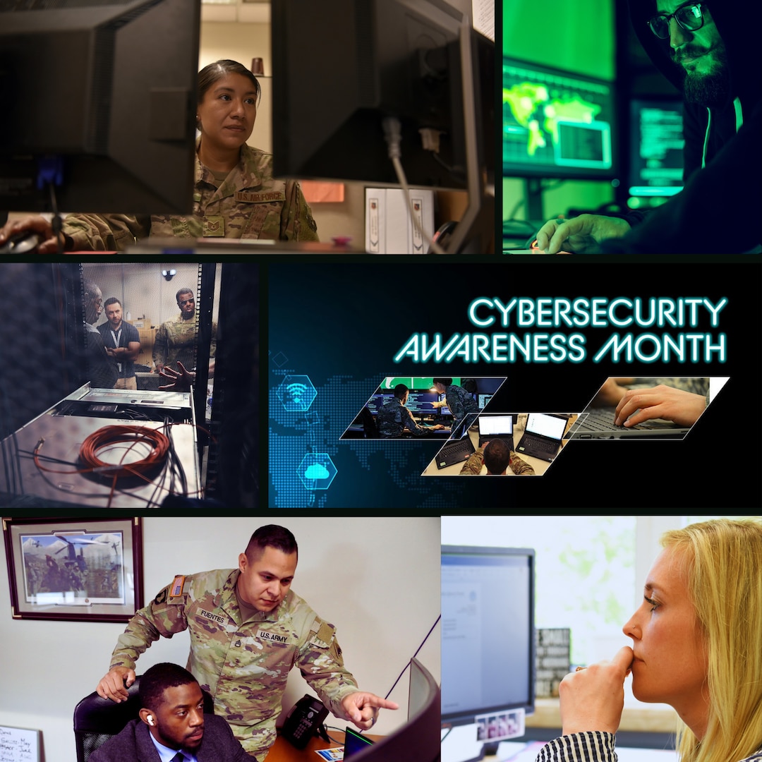 U.S. Army Staff Sgt. Francisco Fuentes, Cybersecurity Operations Branch Chief and Information Systems Security Manager (ISSM) within the D.C. National Guard, encourages individuals and the entire organization to own their role in protecting their part of cyberspace, stressing personal accountability and the importance of taking proactive steps to enhance cybersecurity. Held every October, National Cybersecurity Awareness Month (NCSAM) is a collaborative effort to raise awareness about the importance of cybersecurity and to ensure all service members and civilians have the resources they need to be safer and more secure online.