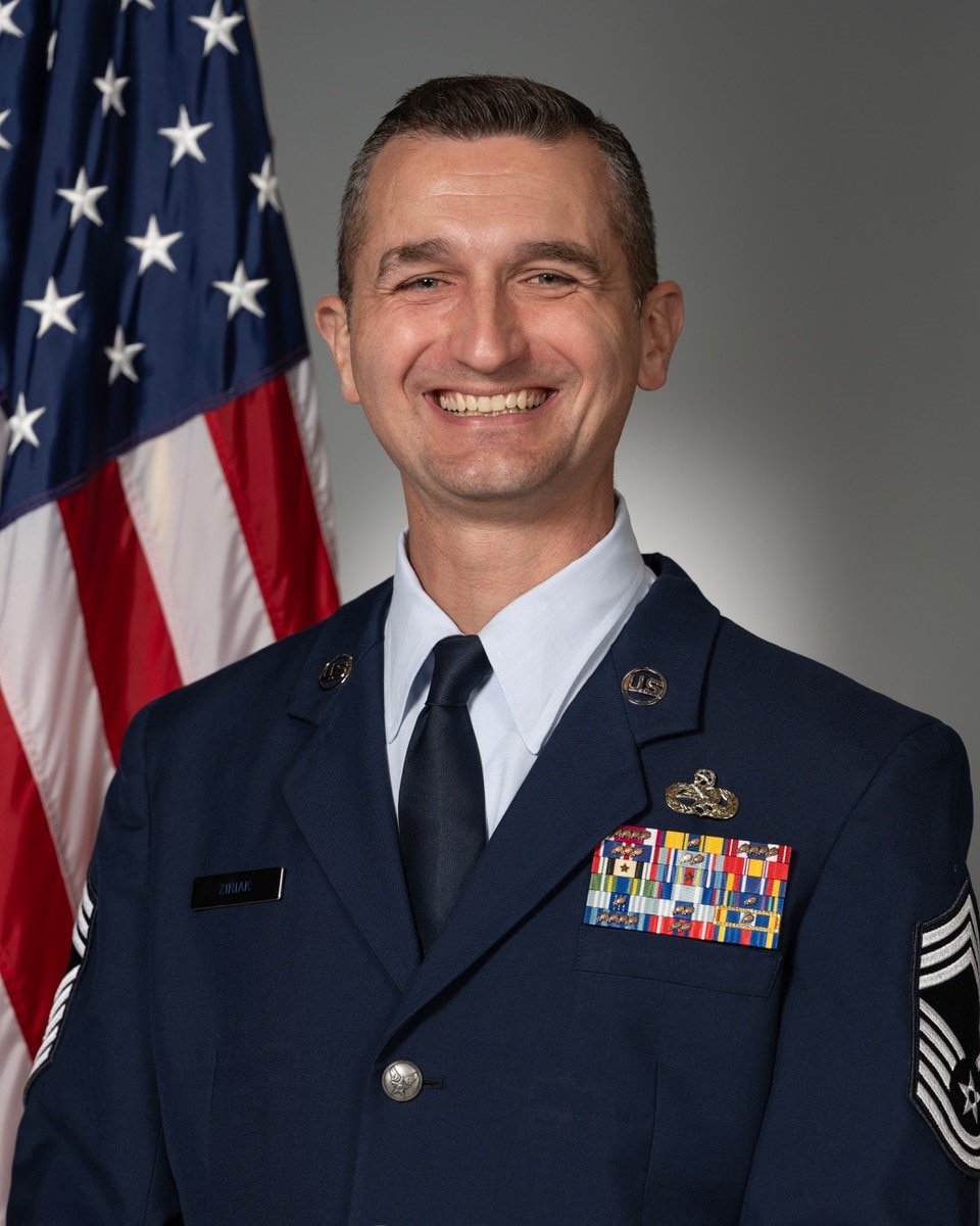 Official photo of Chief Joshua Ziriak
