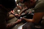 MWD handlers hone emergency care skills