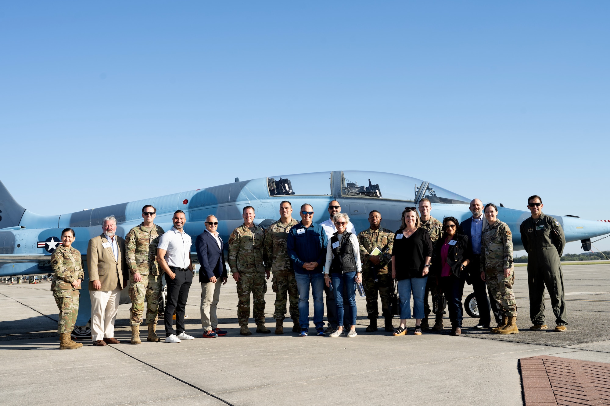 Honorary commanders visit JBSA mission partners