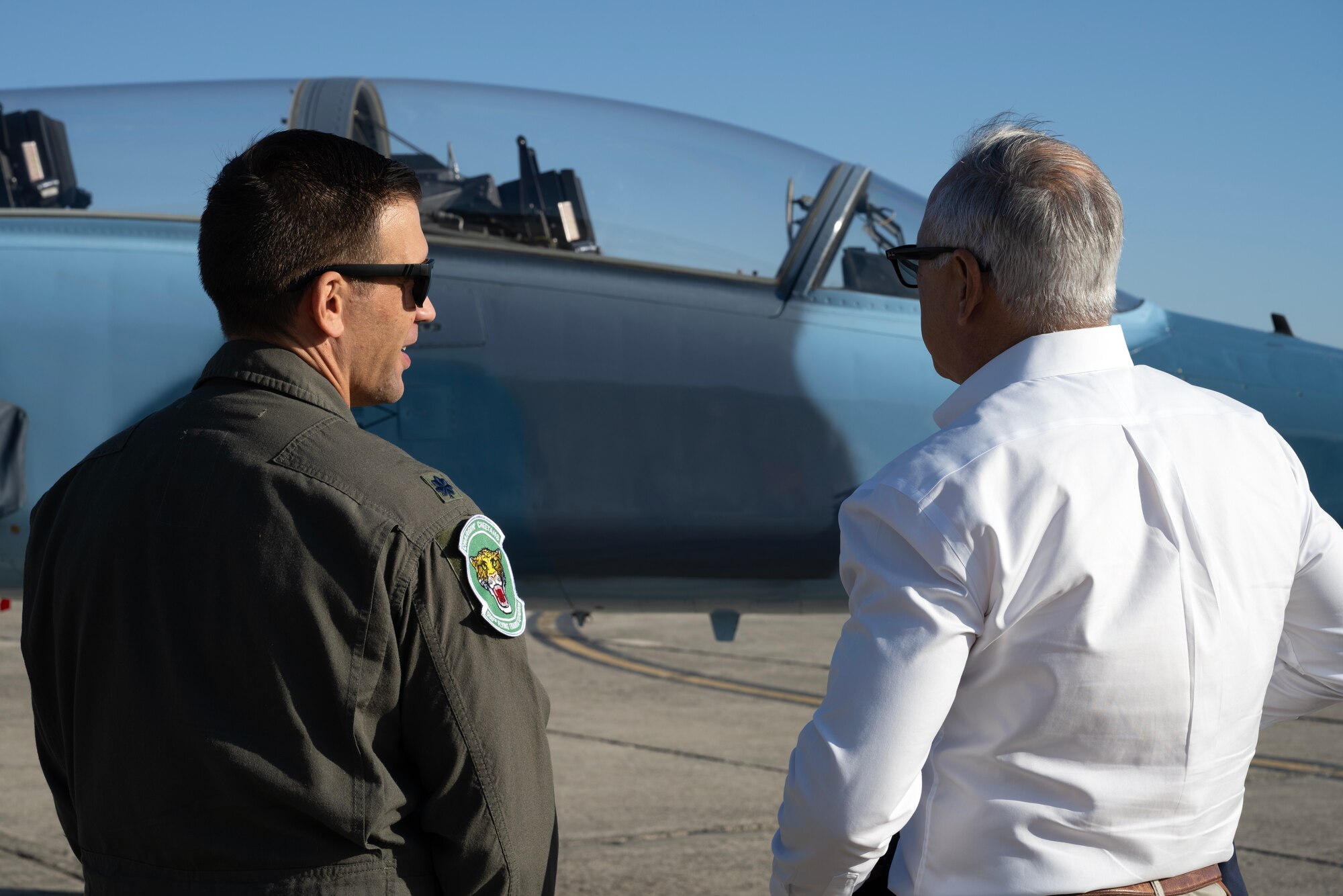 Honorary commanders visit JBSA mission partners