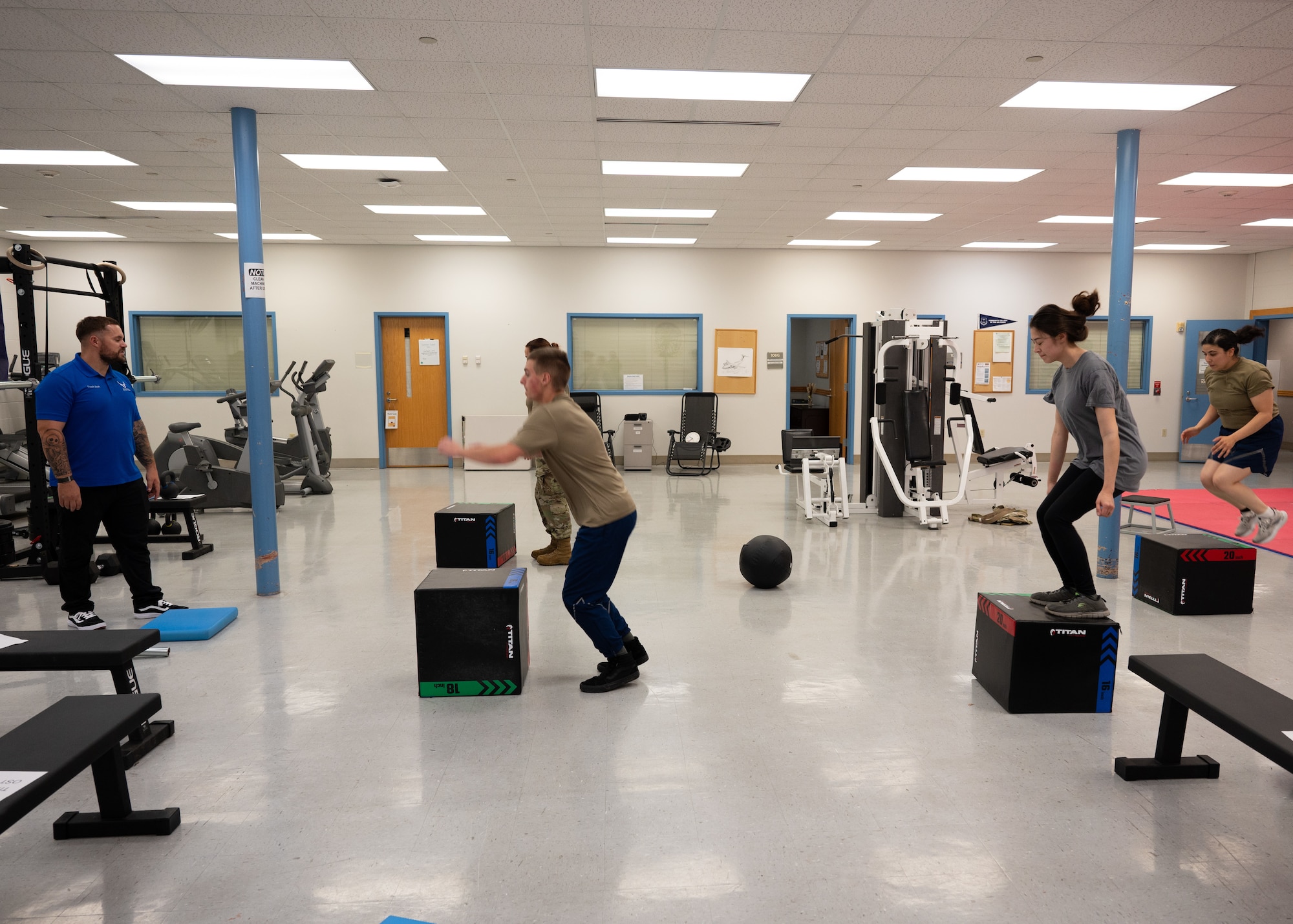 The OST is a multidisciplinary medical team providing mental health and musculoskeletal support, including strength and conditioning training, ensuring Airmen can address and overcome health issues.