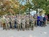 Nearly 40 Soldiers and civilian technicians with the Kentucky National Guard gathered at Kentucky Dam Village State Resort Park for the annual Safety Training Workshop Oct. 21-23, 2024. The workshop provided an emphasis on ensuring units in the Kentucky National Guard have the tools to mitigate risk, report mishaps and build a safety culture. (U.S. Army National Guard photo by 1st Sgt. Scott Raymond)