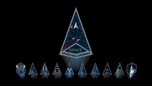  The current Space Deltas, Mission Deltas, and Space Base Deltas assigned to Space Operations Command, United States Space Force. (U.S. Space Force graphic by Dave Grim)
