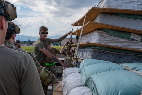 Armen on the left side of mattresses