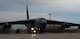 A B-52H Stratofortress assigned to the 20th Bomb Squadron from Barksdale Air Force Base, Louisiana, taxis on the flight line towards take off, concluding Exercise Global Thunder 25 (GT25) at Minot Air Force Base, North Dakota, Oct. 24, 2024. GT25 enhances integration and interoperability by enabling 5th Bomb Wing Airmen to build enduring relationships necessary to confront a broad range of global challenges. (U.S. Air Force photo by Airman 1st Class Alyssa Bankston)