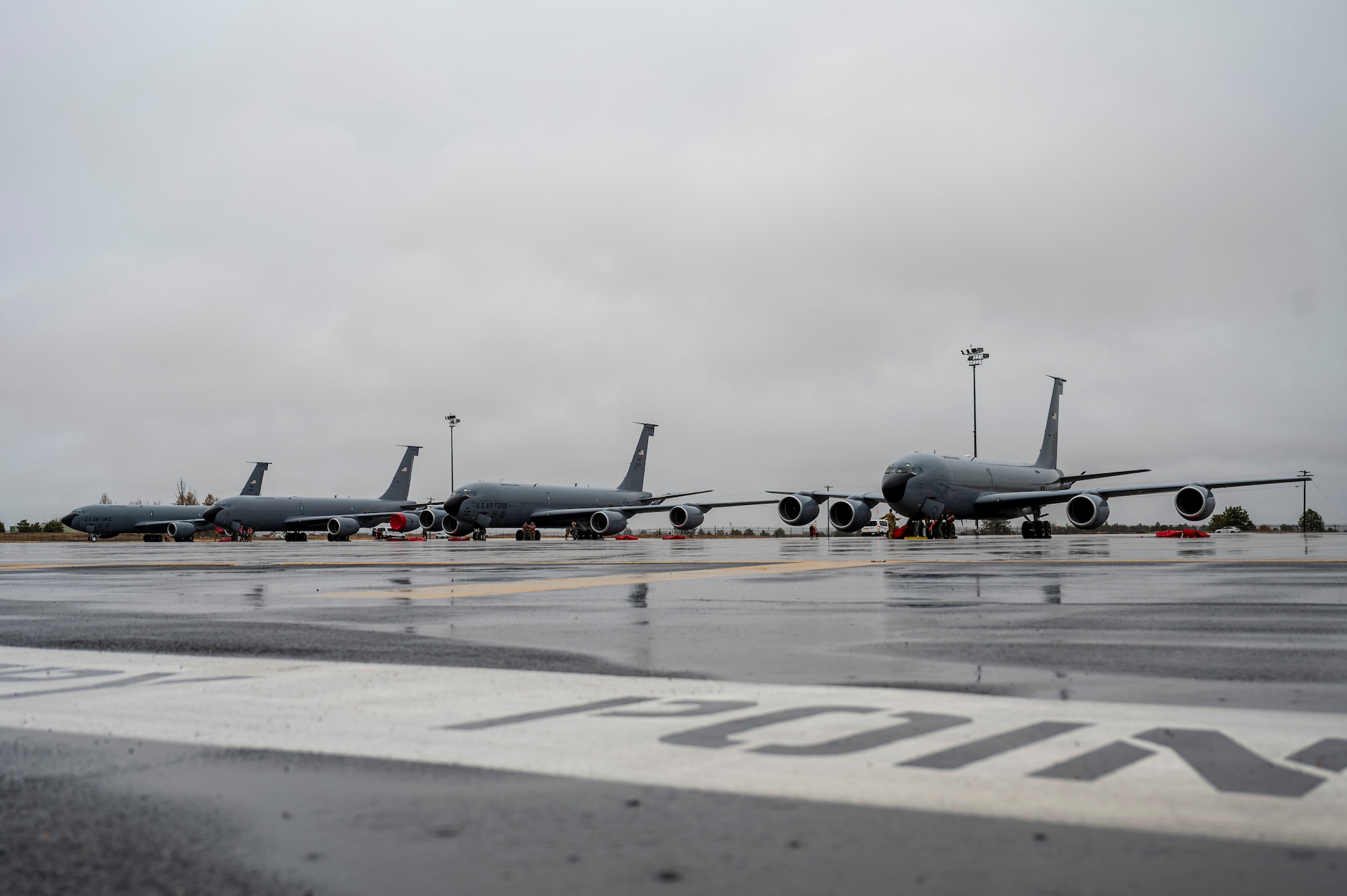 Airmen simulate a response