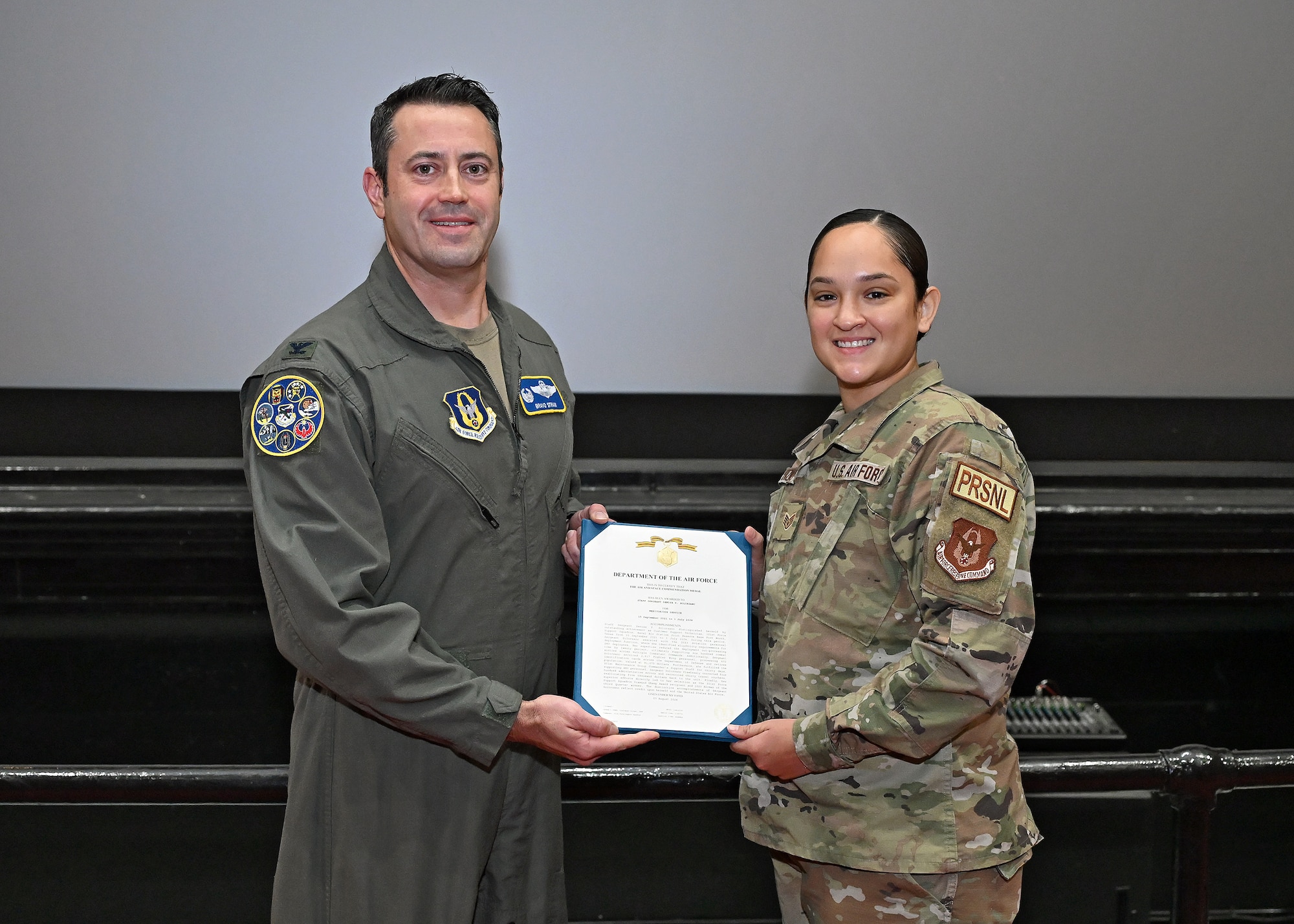 Air and Space Commendation medal