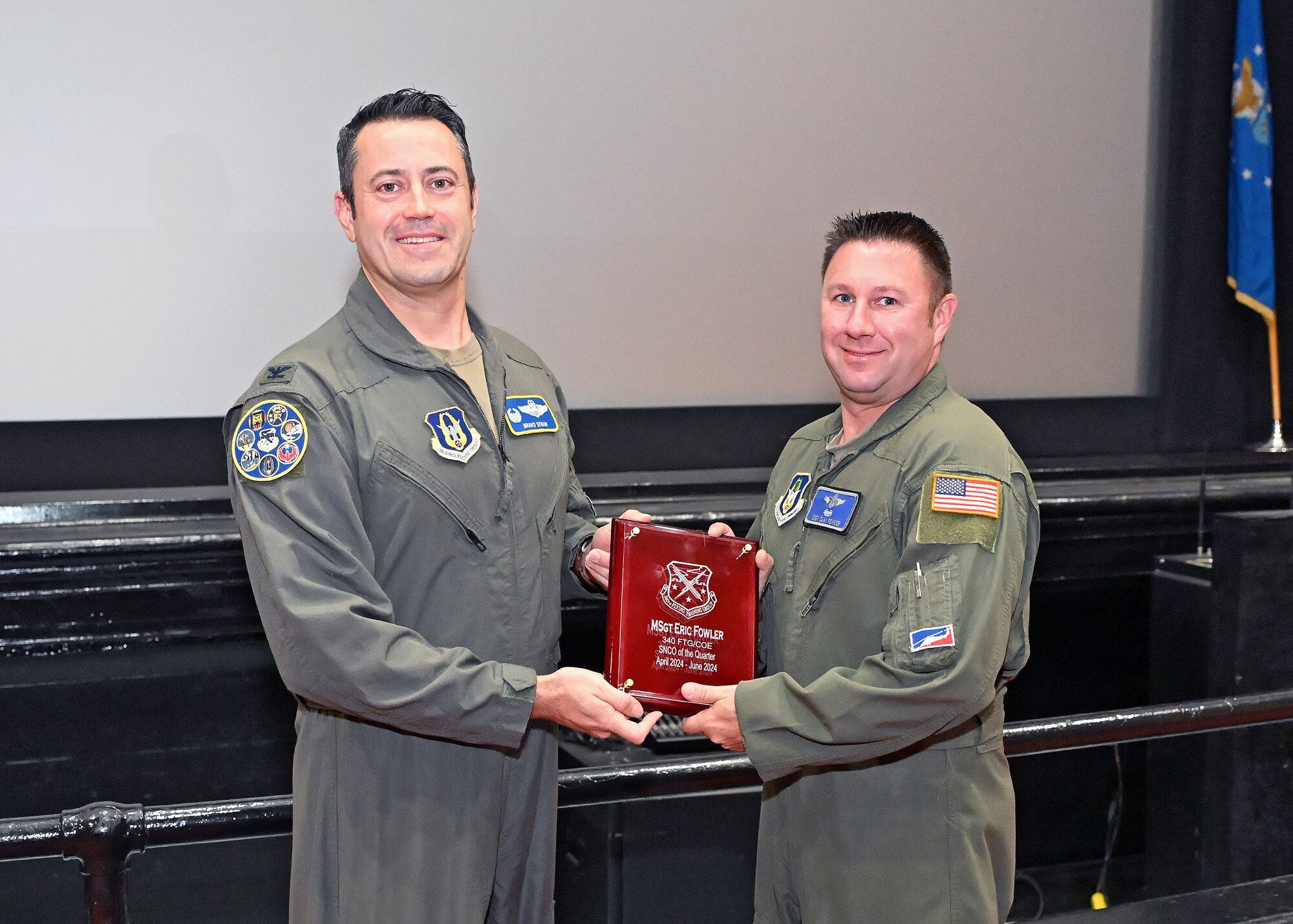 SNCO of the Second Quarter award