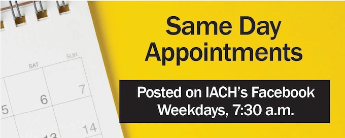 Irwin Army Community Hospital has rolled out a new program aimed at making it easier for patients to access same-day appointments in our Patient-Centered Medical Homes (PCMH). Each morning at 7:30 a.m., IACH posts the number of same-day appointments available that day on the hospital’s Facebook page, giving patients an opportunity to secure last-minute openings for medical care without needing to go off-post.
This addresses a common challenge faced by many patients — difficulty getting a timely appointment with their provider. Each morning, as the hospital’s day begins, appointment availability is assessed based on the schedules of our providers, which cannot be finalized until the start of the day. By making this information available to patients as soon as possible, IACH aims to improve access to care for the Fort Riley community.This addresses a common challenge faced by many patients — difficulty getting a timely appointment with their provider. Each morning, as the hospital’s day begins, appointment availability is assessed based on the schedules of our providers, which cannot be finalized until the start of the day. By making this information available to patients as soon as possible, IACH aims to improve access to care for the Fort Riley community.