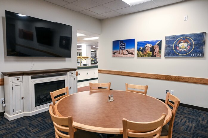 Pictured here Oct. 25, 2024, the Utah room at the Hillcrest Dining Facility