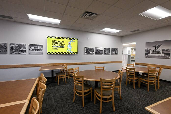 Pictured here Oct. 25, 2024, the Heritage room at the Hillcrest Dining Facility