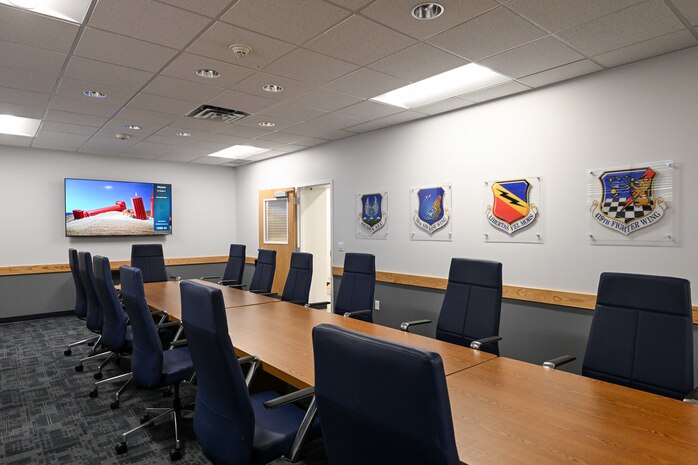Pictured here Oct. 25, 2024, the conference room at the Hillcrest Dining Facility