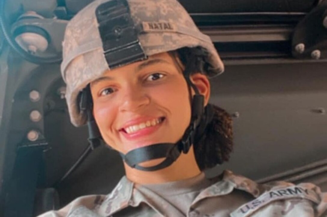 Spc. Julymar Otero, is a member of the Puerto Rico Army National Guard and the All-Army women's volleyball team. Otero also competed for the Puerto Rico women's volleyball national team. (Courtesy photo)