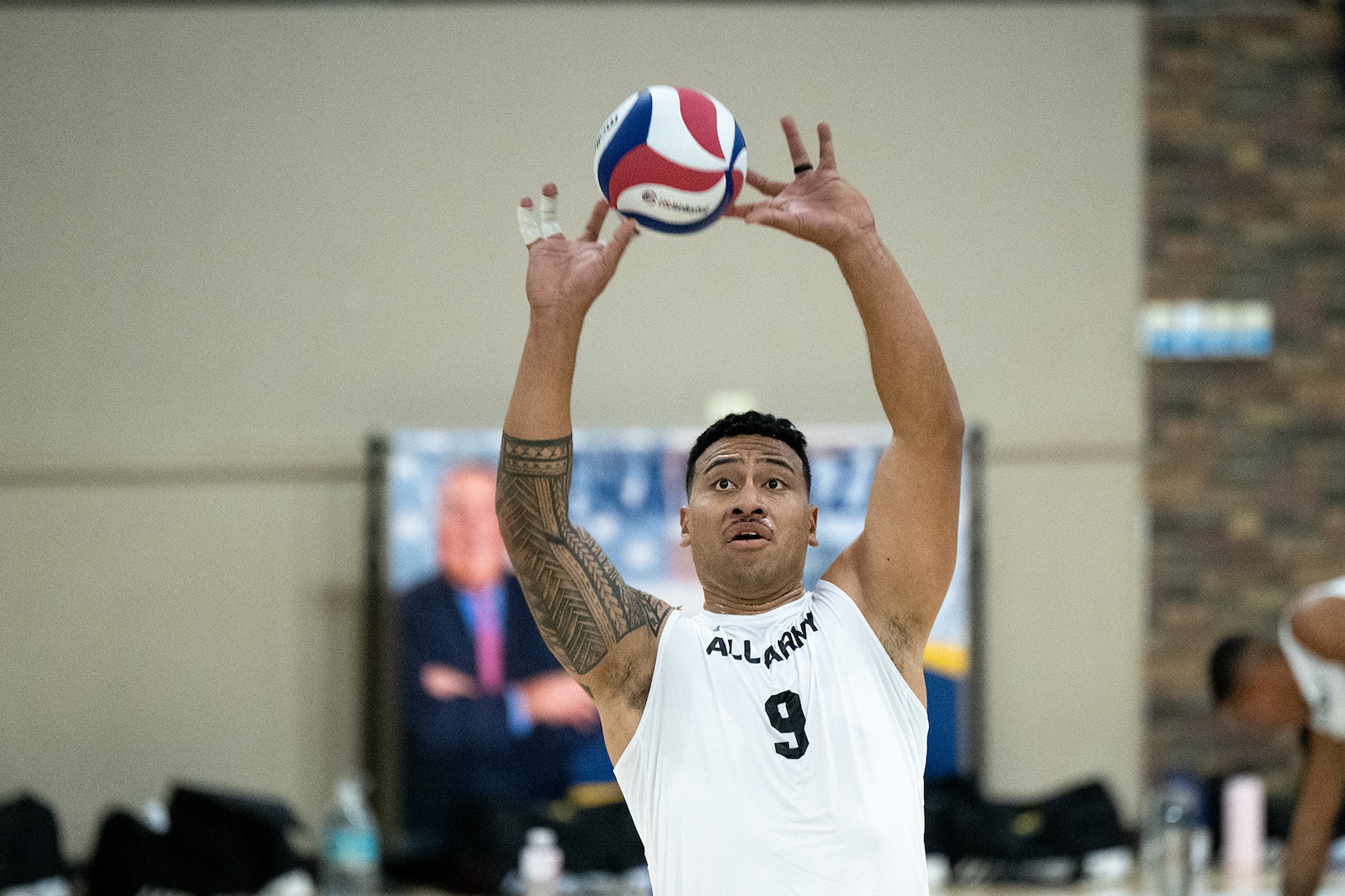 The 2024 Armed Forces Men’s and Women’s Volleyball Championship held at Fort Carson, Colorado 10-14 September.  Teams from the Army, Navy (with Marine Corps and Coast Guard players) and Air Force (with Space Force players) battle it out for gold.  (DoD photo by EJ Hersom)