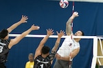 The 2024 Armed Forces Men’s and Women’s Volleyball Championship held at Fort Carson, Colorado 10-14 September.  Teams from the Army, Navy (with Marine Corps and Coast Guard players) and Air Force (with Space Force players) battle it out for gold.  (DoD photo by EJ Hersom)