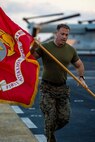 BLT 1/8 Beirut Memorial Run on USS Wasp (LHD 1)