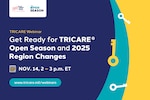 TRICARE Open Season Webinar graphic
