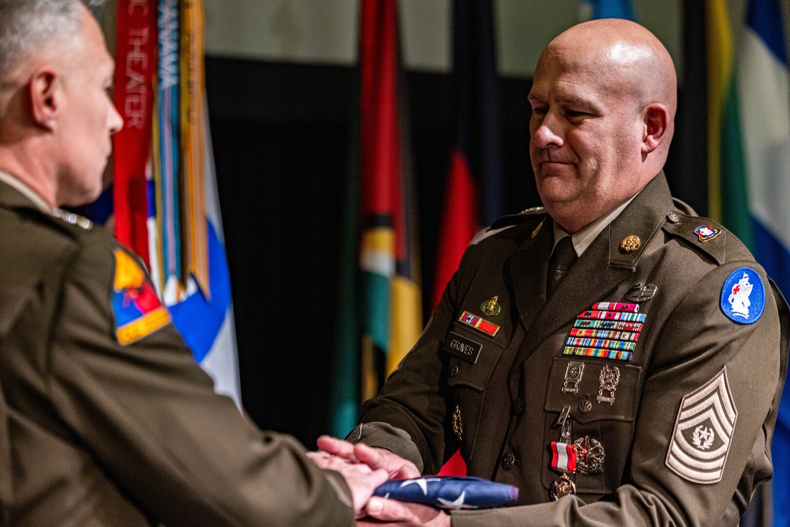 retirement ceremony