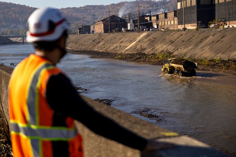The Johnstown Local Flood Protection Project became the nation's second largest flood control project when it was constructed between 1938 and 1943 by the U.S. Army Corps of Engineers.