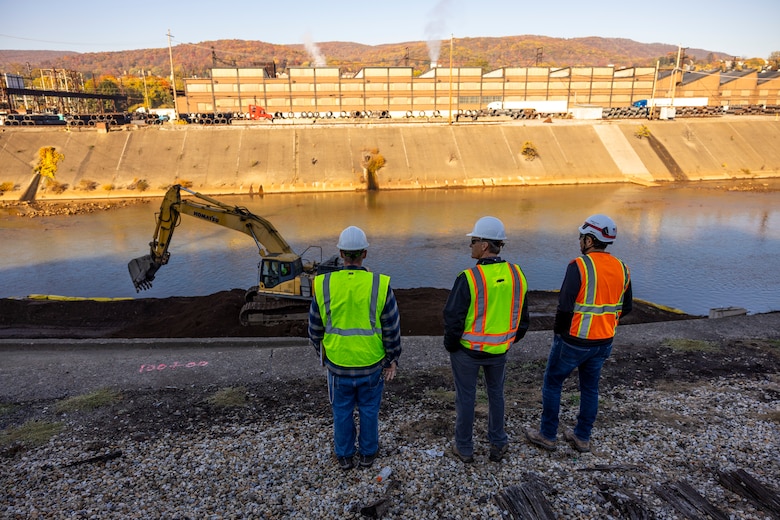 The Johnstown Local Flood Protection Project became the nation's second largest flood control project when it was constructed between 1938 and 1943 by the U.S. Army Corps of Engineers.