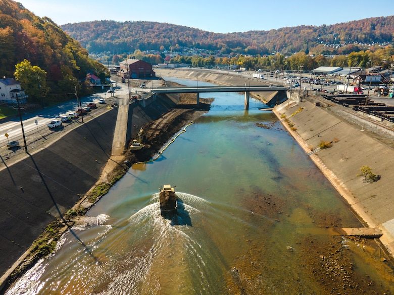 The Johnstown Local Flood Protection Project became the nation's second largest flood control project when it was constructed between 1938 and 1943 by the U.S. Army Corps of Engineers.