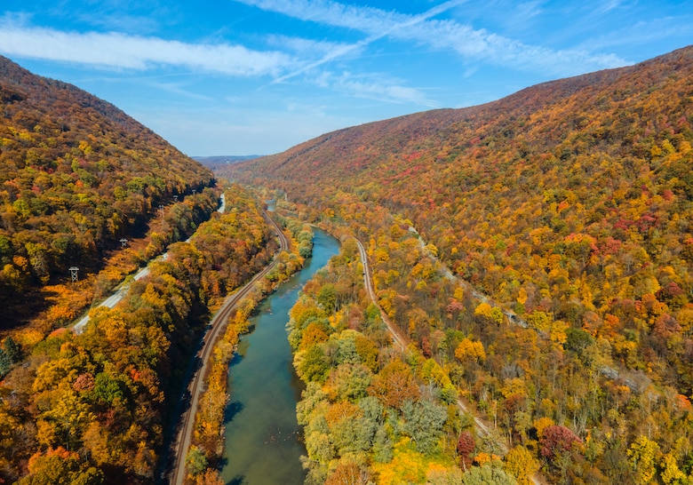 The Johnstown Local Flood Protection Project became the nation's second largest flood control project when it was constructed between 1938 and 1943 by the U.S. Army Corps of Engineers.