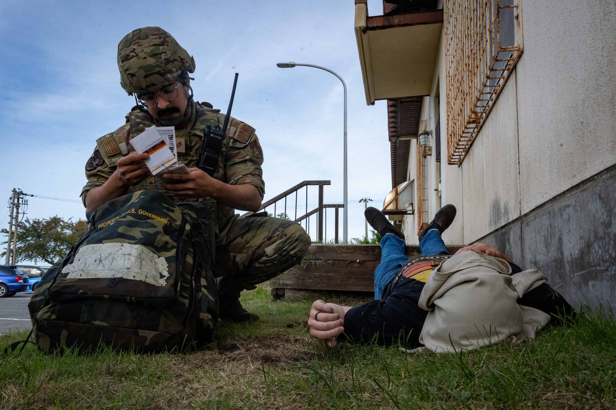 Airman applies TCCC