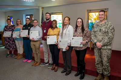 Command Awards Recipients Group Photo