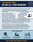 Every Sailor and Department of the Navy civilian contributes to cybersecurity.