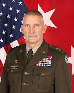 headshot of Maj. Gen. David K. Pritchett