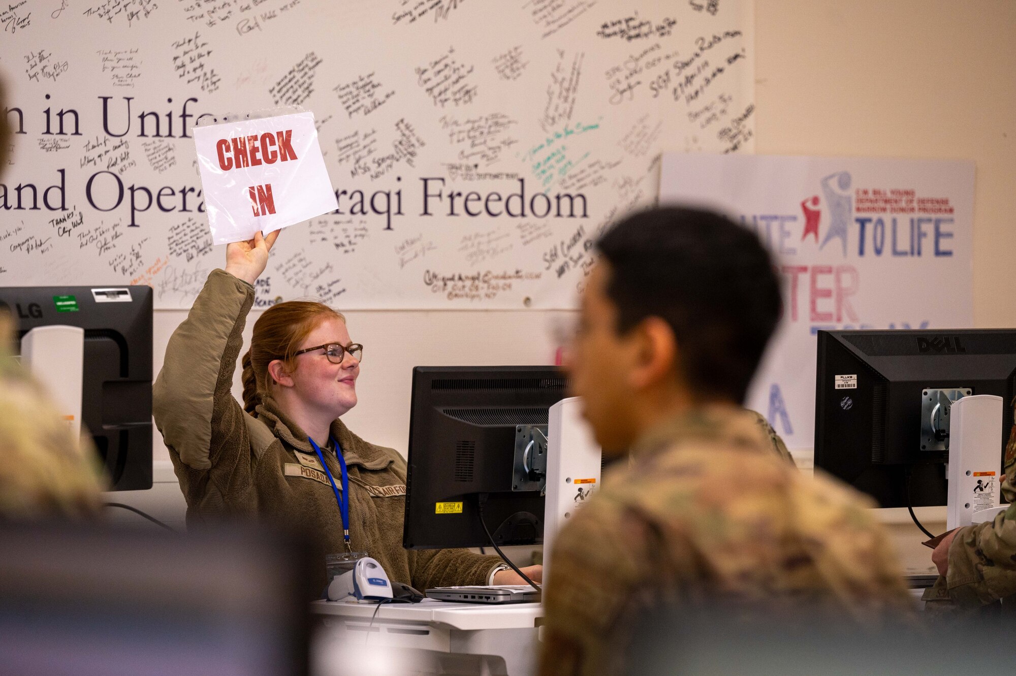 airmen guide patients
