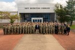 SECNAV Carlos Del Toro visits Navy Recruiting Command.