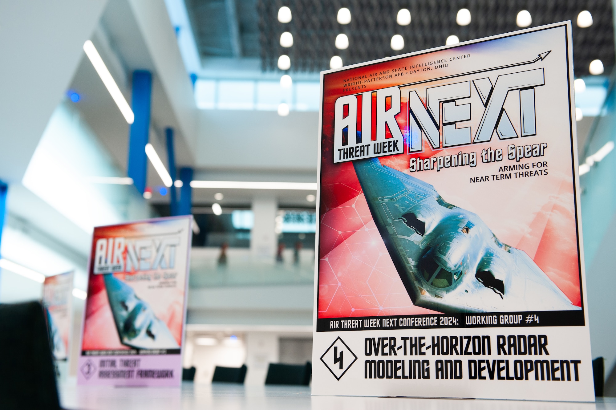 The National Air and Space Center hosted Air Threat Week with a theme of Sharpening the Spear: Arming for Near-Term Threats.